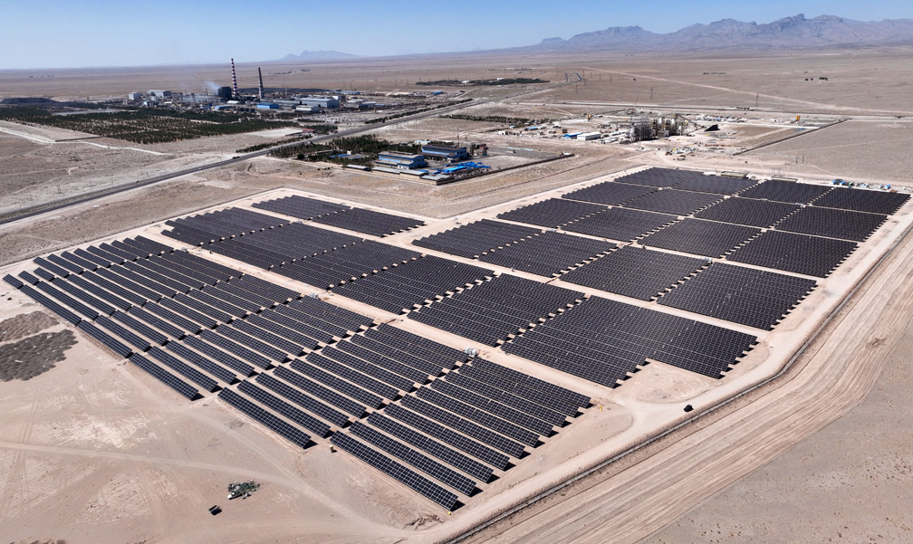 نیروگاه خورشیدی ۲۵ مگاواتی خاتون آباد بزرگترین نیروگاه خودتامین کشور